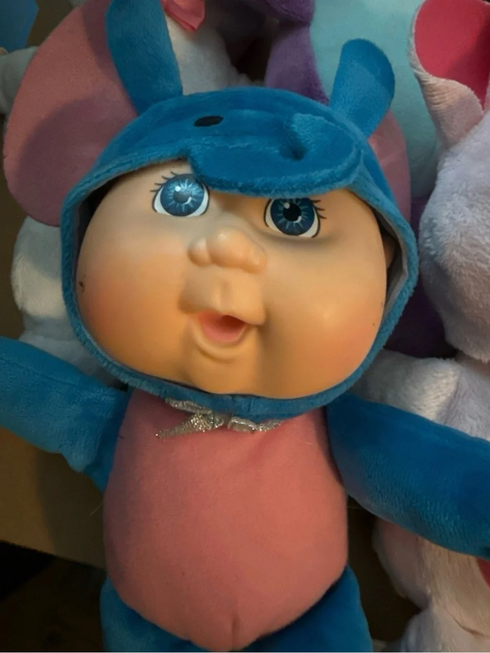 Cabbage Patch Kids Cutie Dolls Pig Elephant Dog Unicorn Hippo Bear Lot 9 CPK